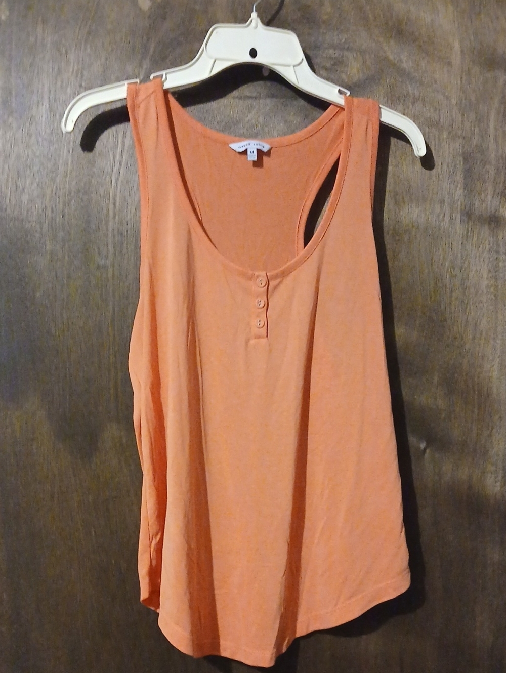 Naked Zebra Henley Tank Top